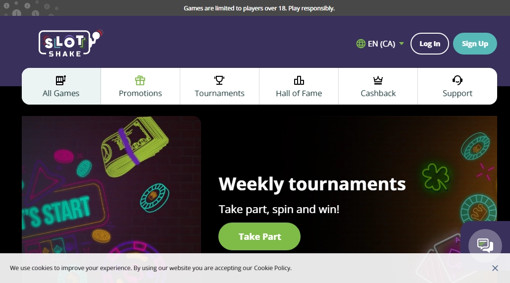 SlotShake Casino